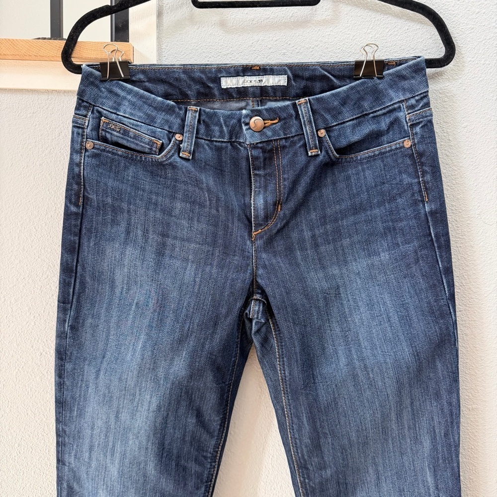 Joe's Jeans Dark Wash Bootcut Flare Denim Jeans Size 28 - Picture 3 of 11